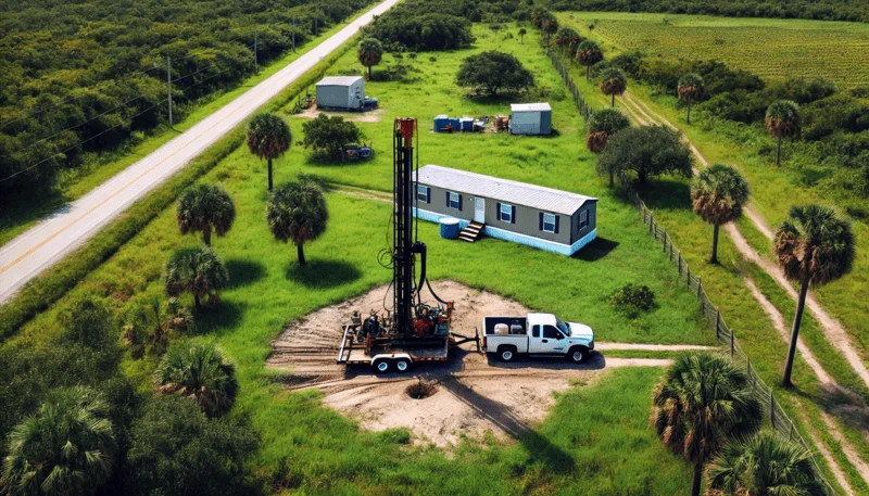 Picture representing emergency well services available in Bushnell, FL.