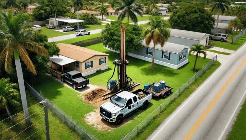 Image of shallow well diggers serving Dade City, FL.
